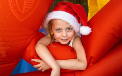 Hüpfburg-Aktion im Festsaal: „Wir warten auf das Christkind“