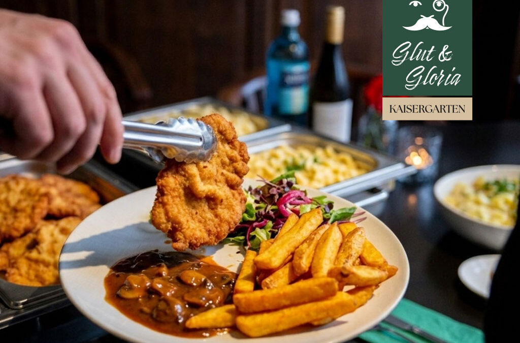 Neu im Kaisergarten: Schnitzelbuffet „all you can eat“ – jeden Montag