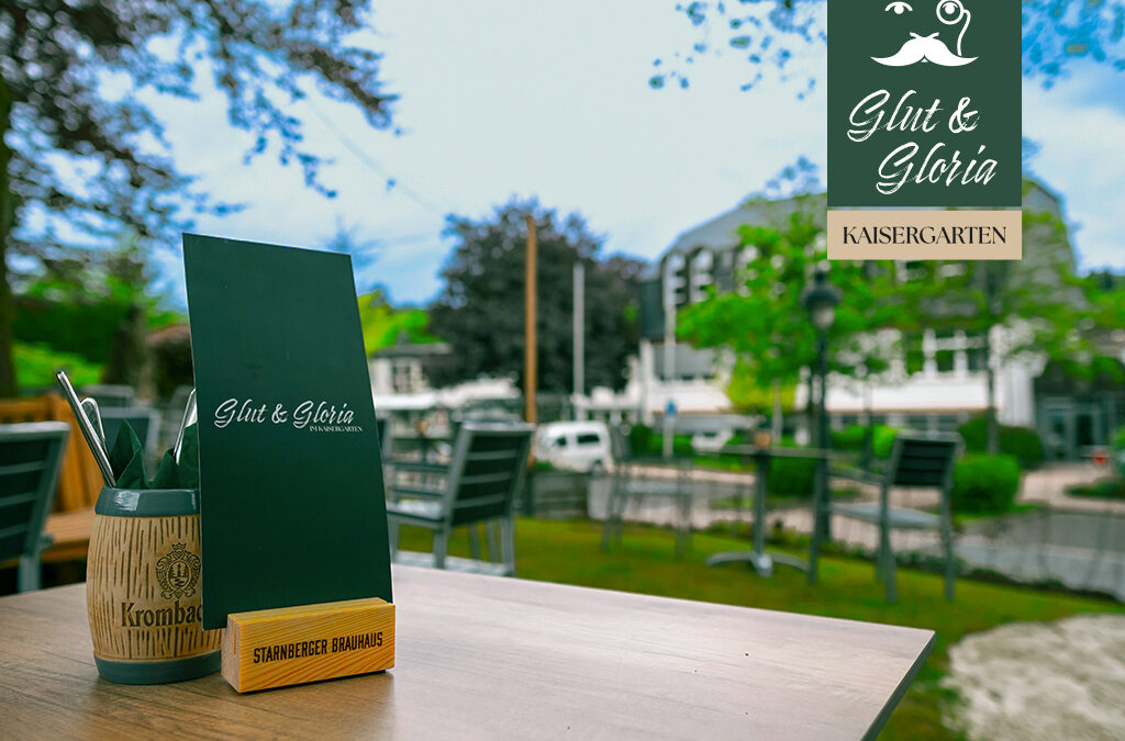 Eröffnung des Biergartens im Glut & Gloria