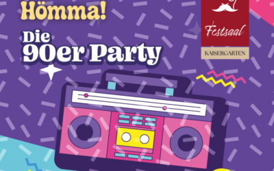 Hömma! Die 90er Party im Festsaal mit DJ Christian Schall